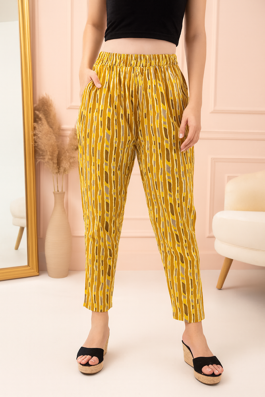 Suryanshi Floral Harmony Kurti Pant Set with Dupatta