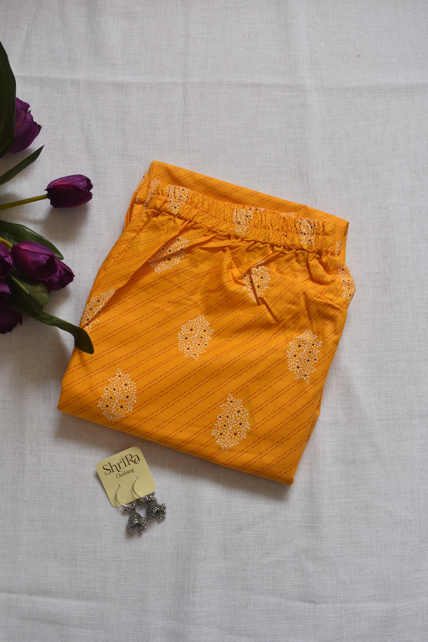 Swarna Pushp Kurti Pant Set with Dupatta