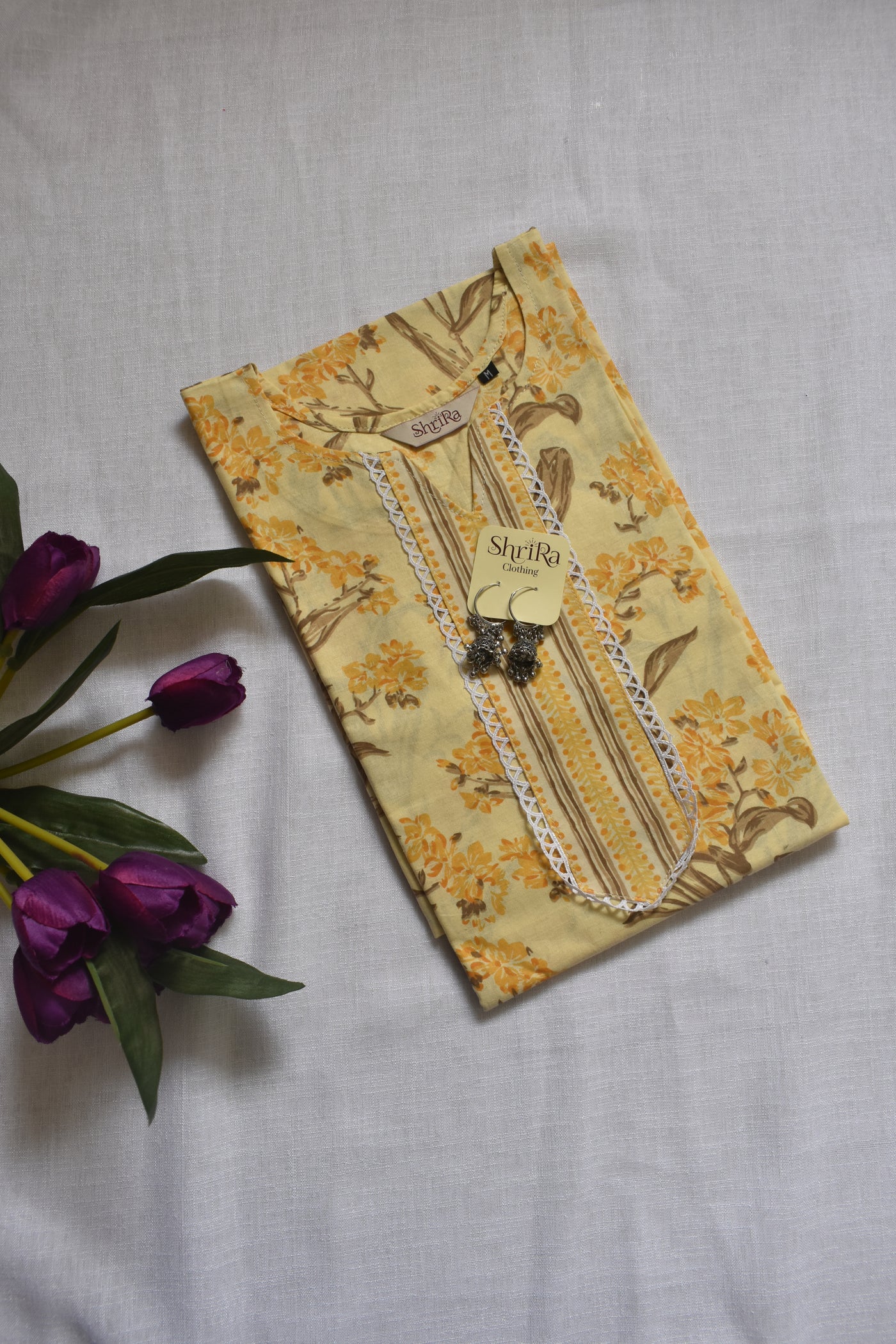 Chandanika Harvest Glow Kurti Pant Set with Dupatta