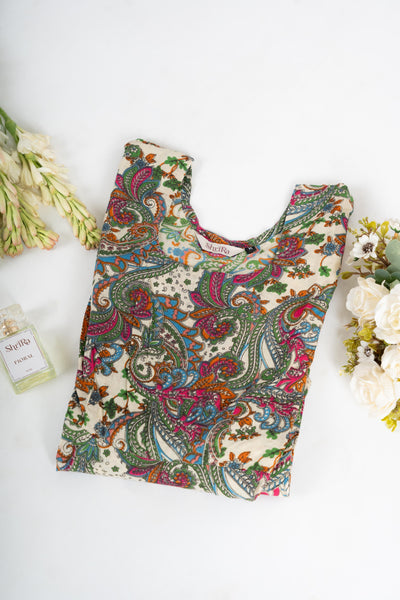 Floral Drift Flare Dress