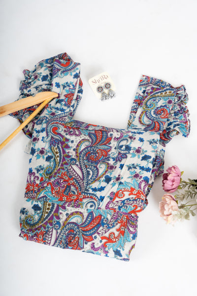 Boho Symphony Puff Dress