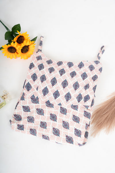 Serene Petals Ruffle Dress