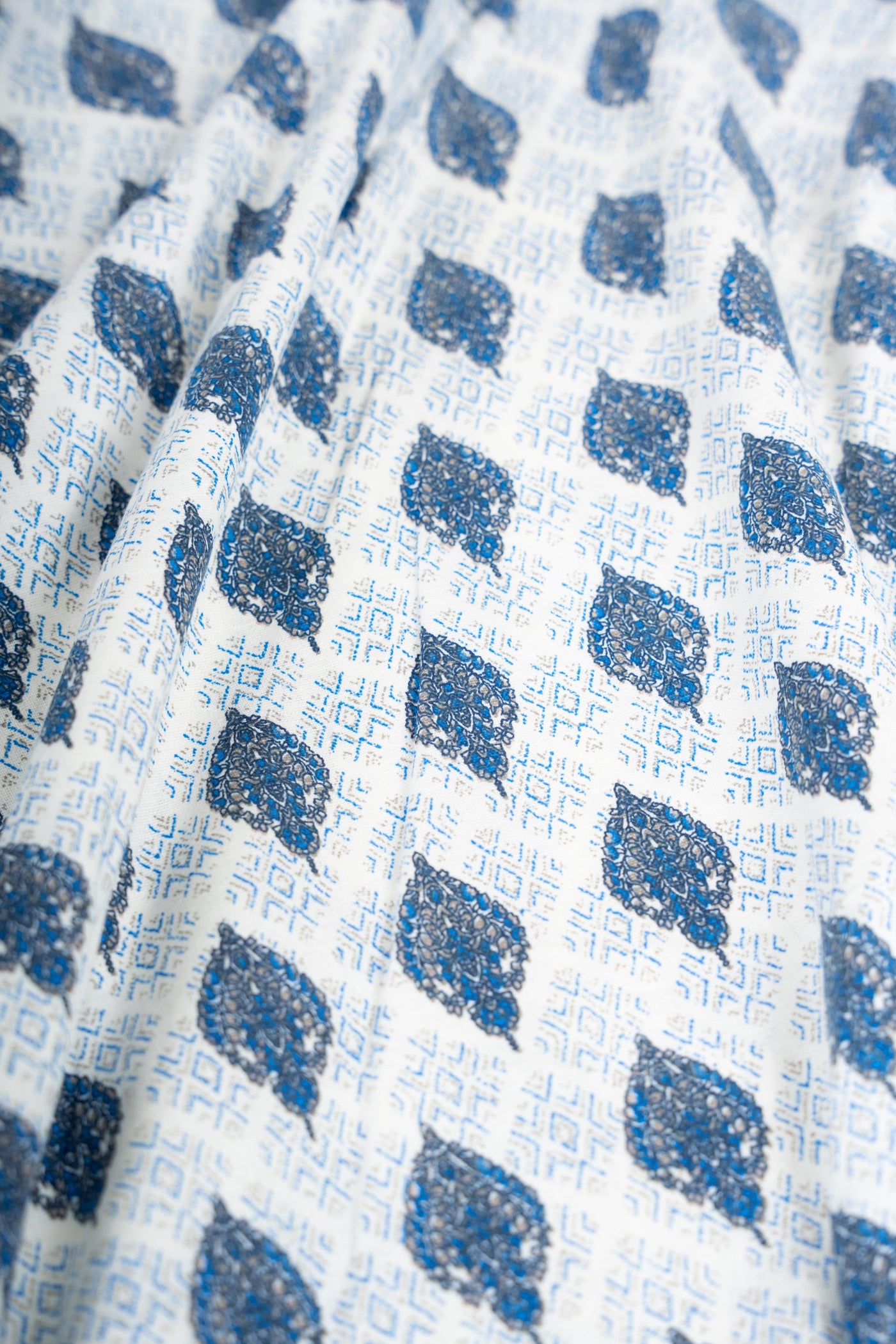 Blue Dew Ruffle Dress