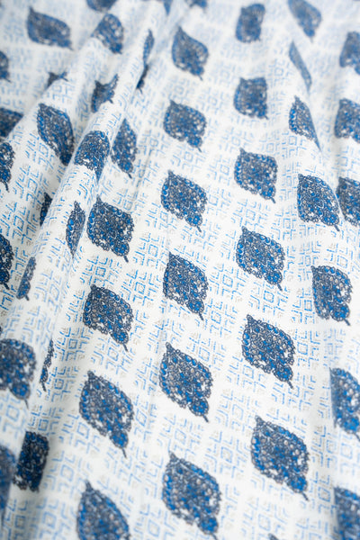 Blue Dew Ruffle Dress