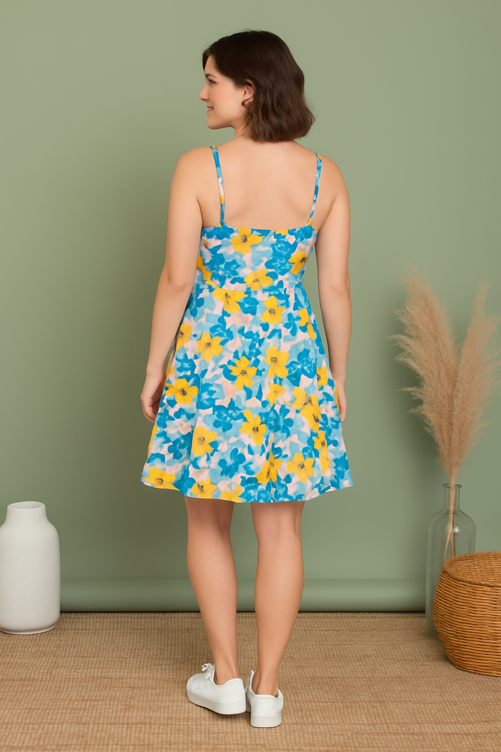 Sunny Bluebell Breeze Dress