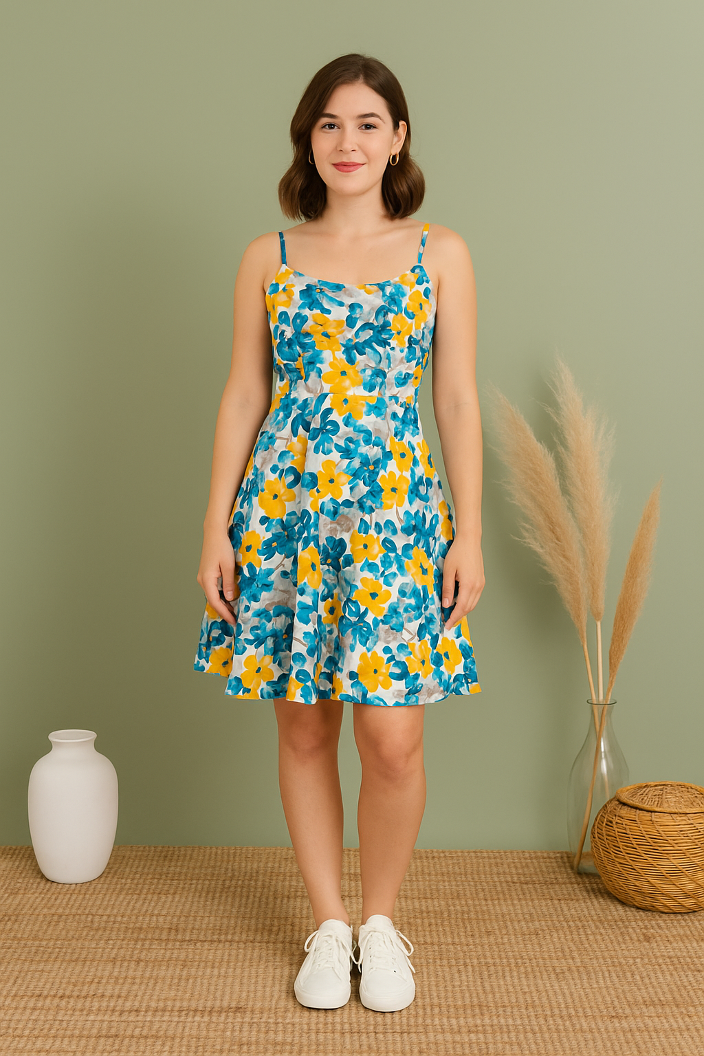 Sunny Bluebell Breeze Dress