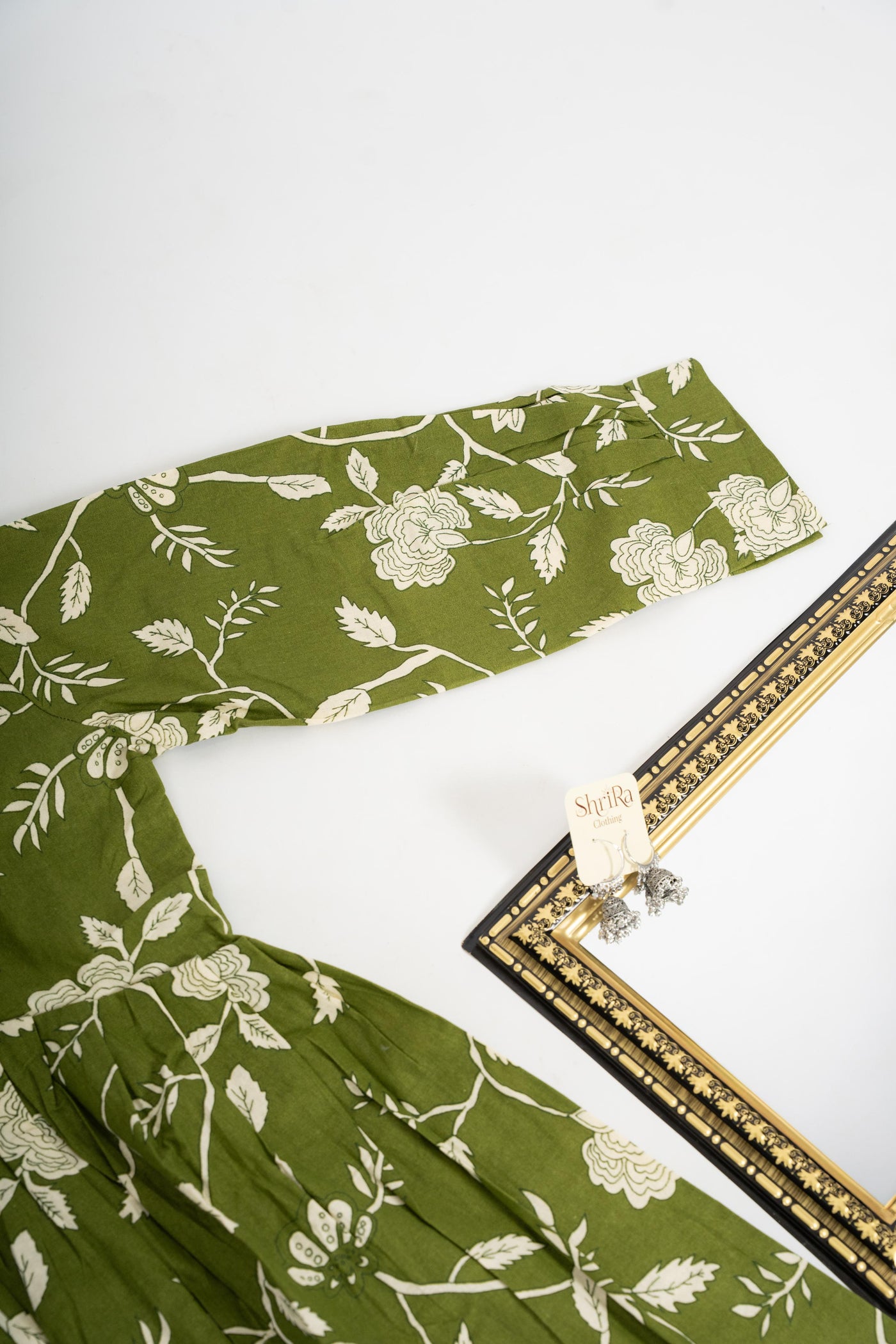 Green Botanic Whisper Dress