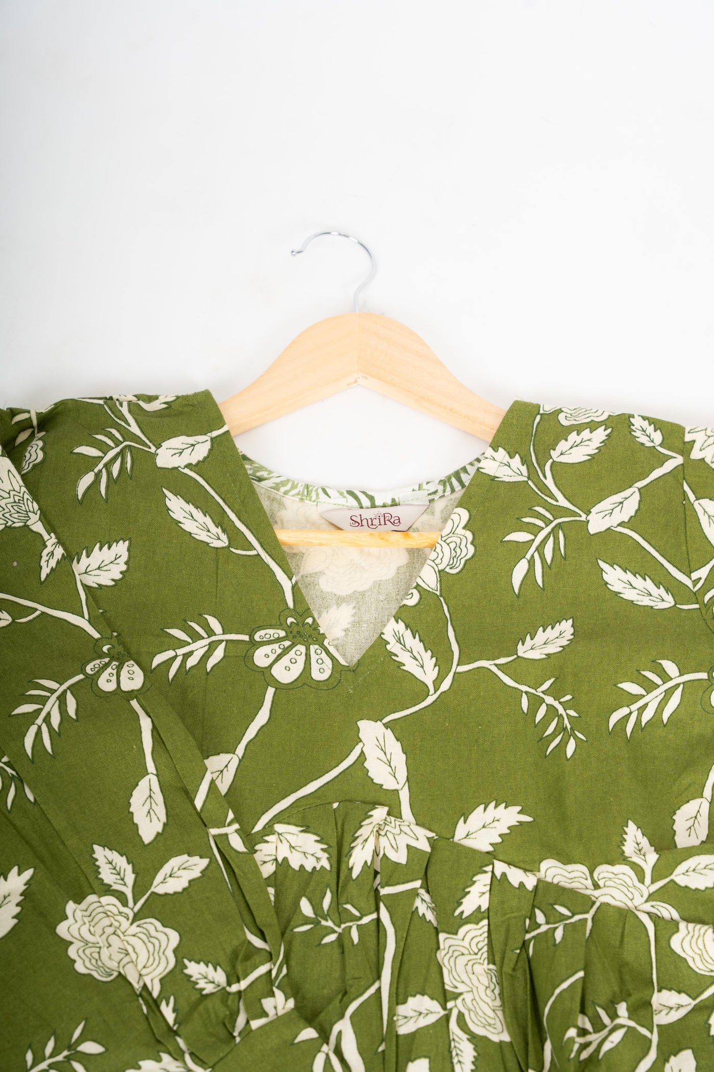 Green Botanic Whisper Dress