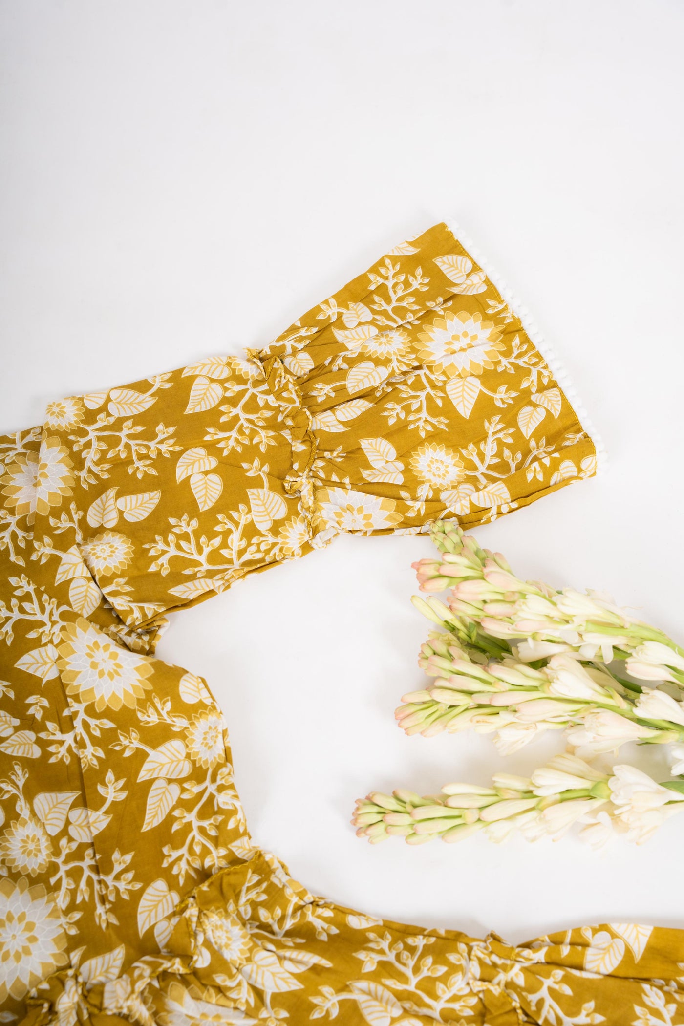 Marigold Meadow Frill Tunic