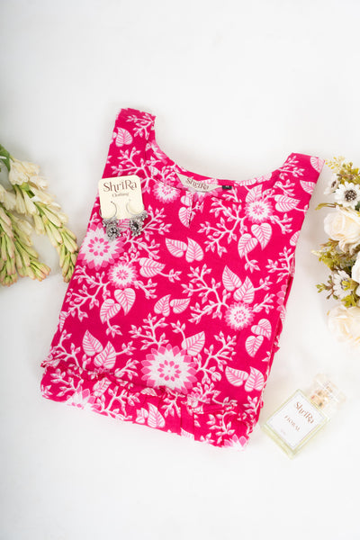 Pink Blush Blossom Whirl