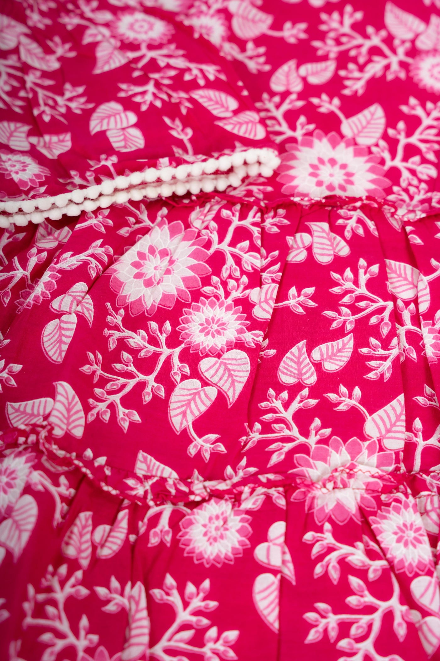 Pink Blush Blossom Whirl