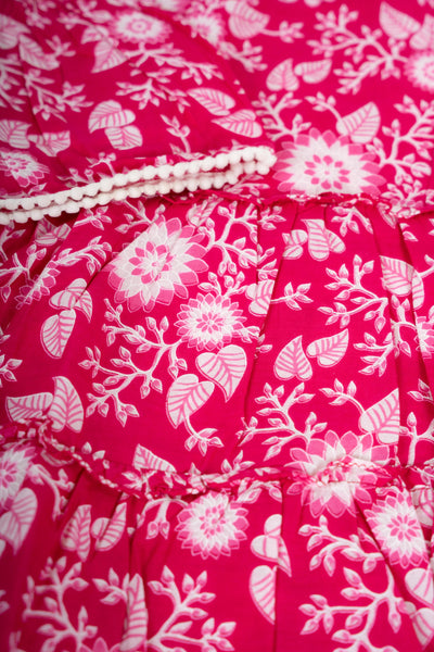 Pink Blush Blossom Whirl