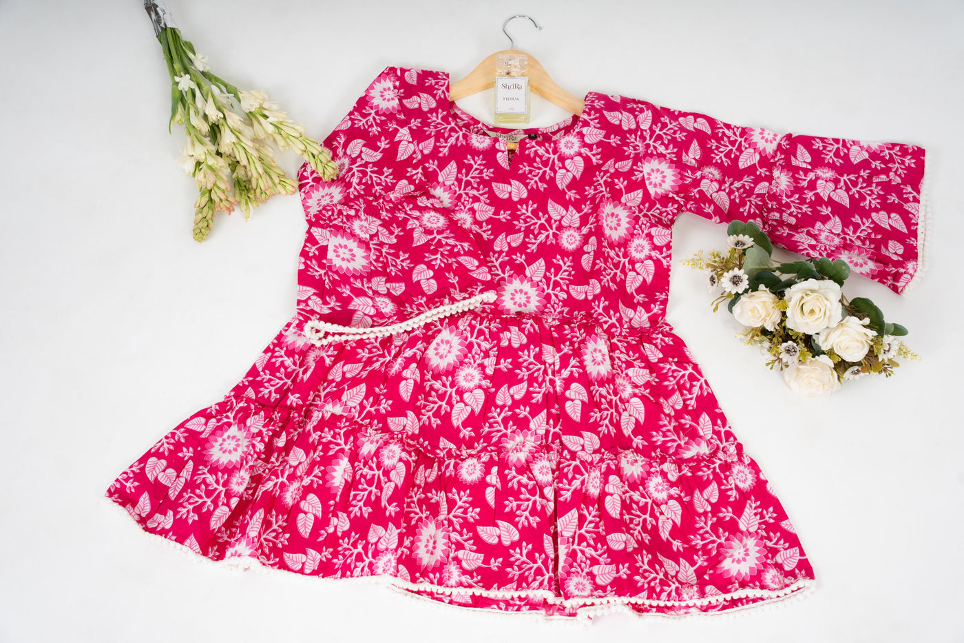 Pink Blush Blossom Whirl