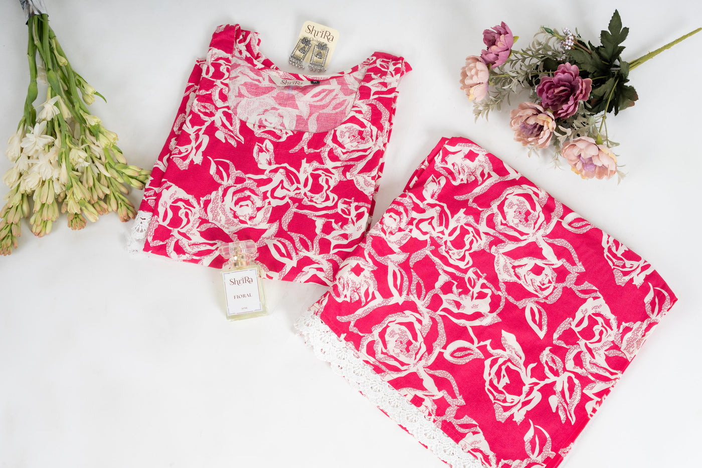 Rosy Pink Blush Co-ord Set