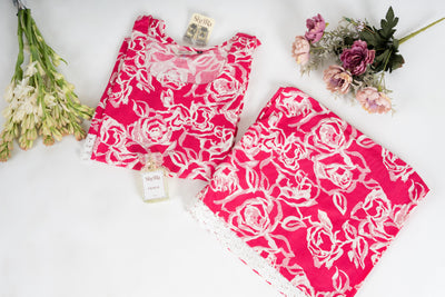 Rosy Pink Blush Co-ord Set