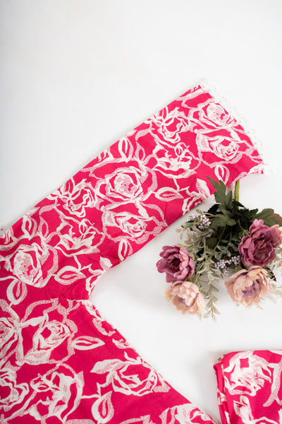 Rosy Pink Blush Co-ord Set