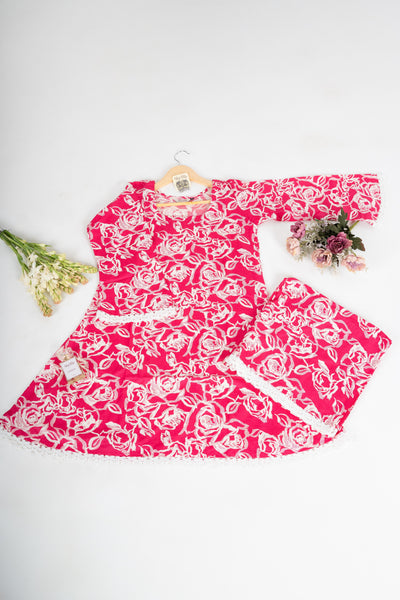 Rosy Pink Blush Co-ord Set