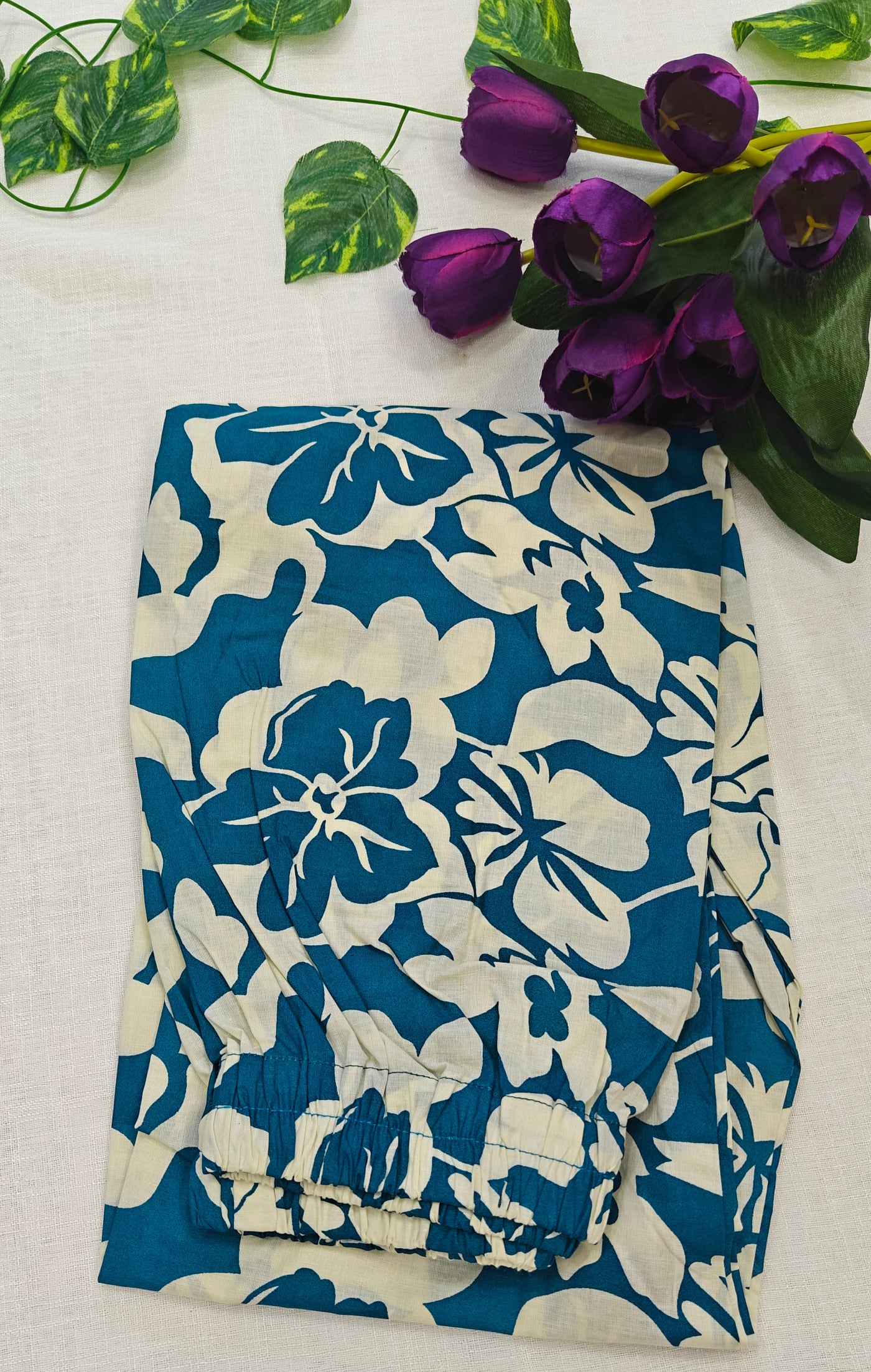 Teal Petal Harmony Co-ord Set