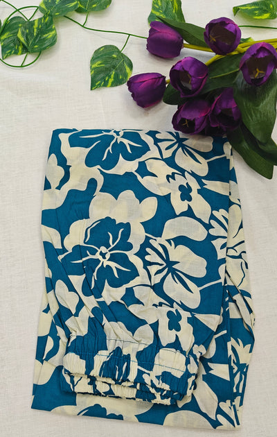 Teal Petal Harmony Co-ord Set