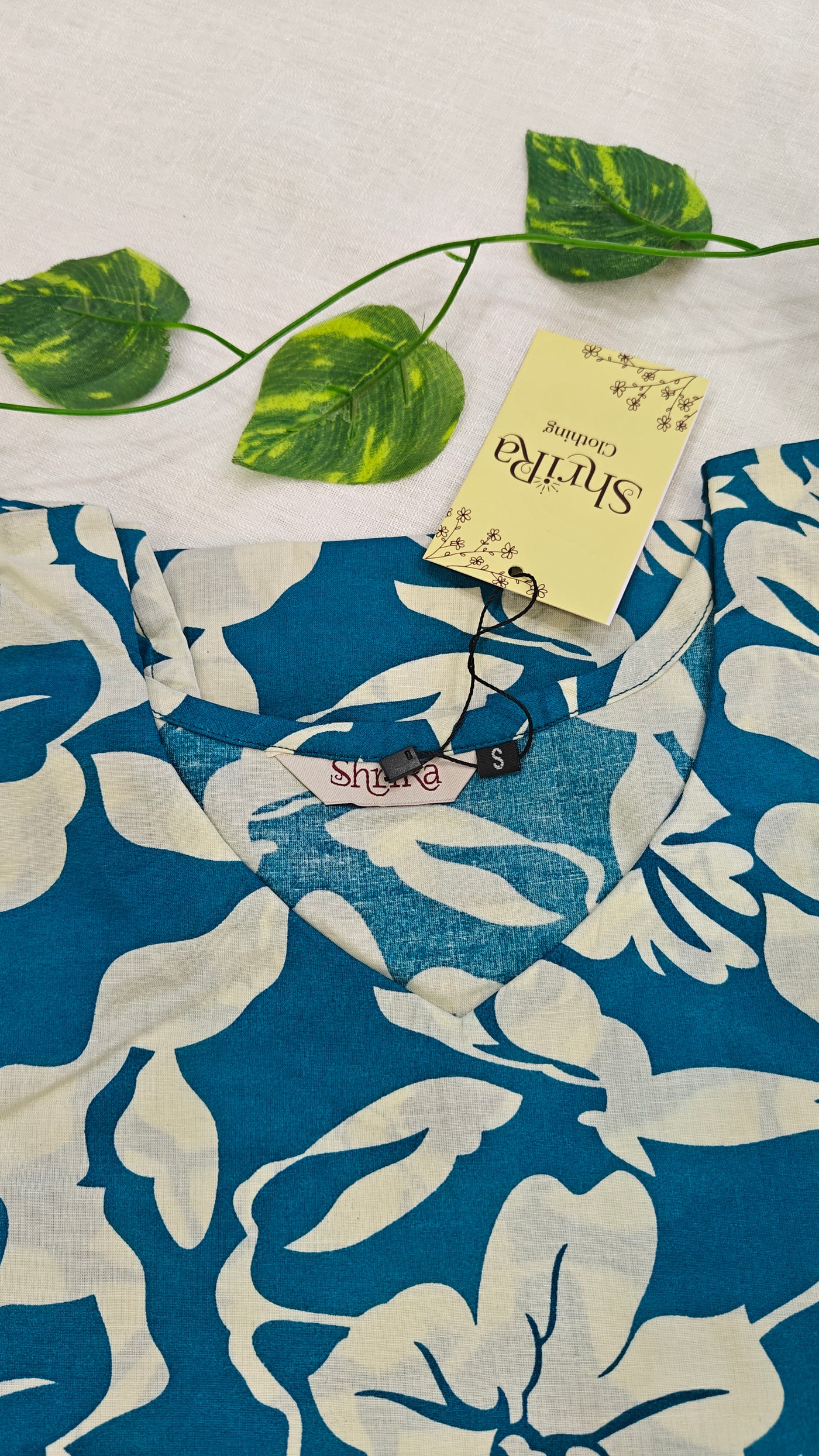 Teal Petal Harmony Co-ord Set